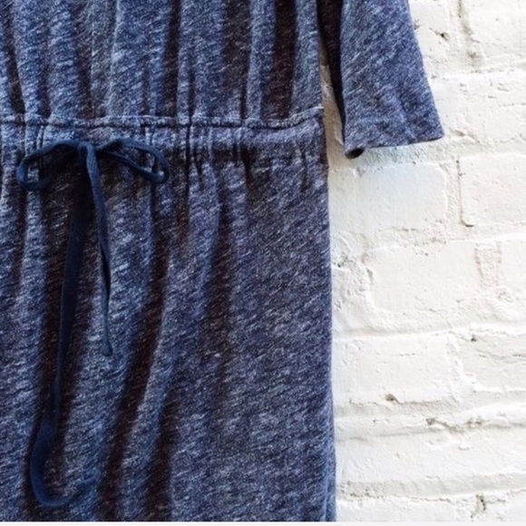 LOFT Drawstring Sweater Dress Charcoal Gray Women’s Size Small - Picture 2 of 4